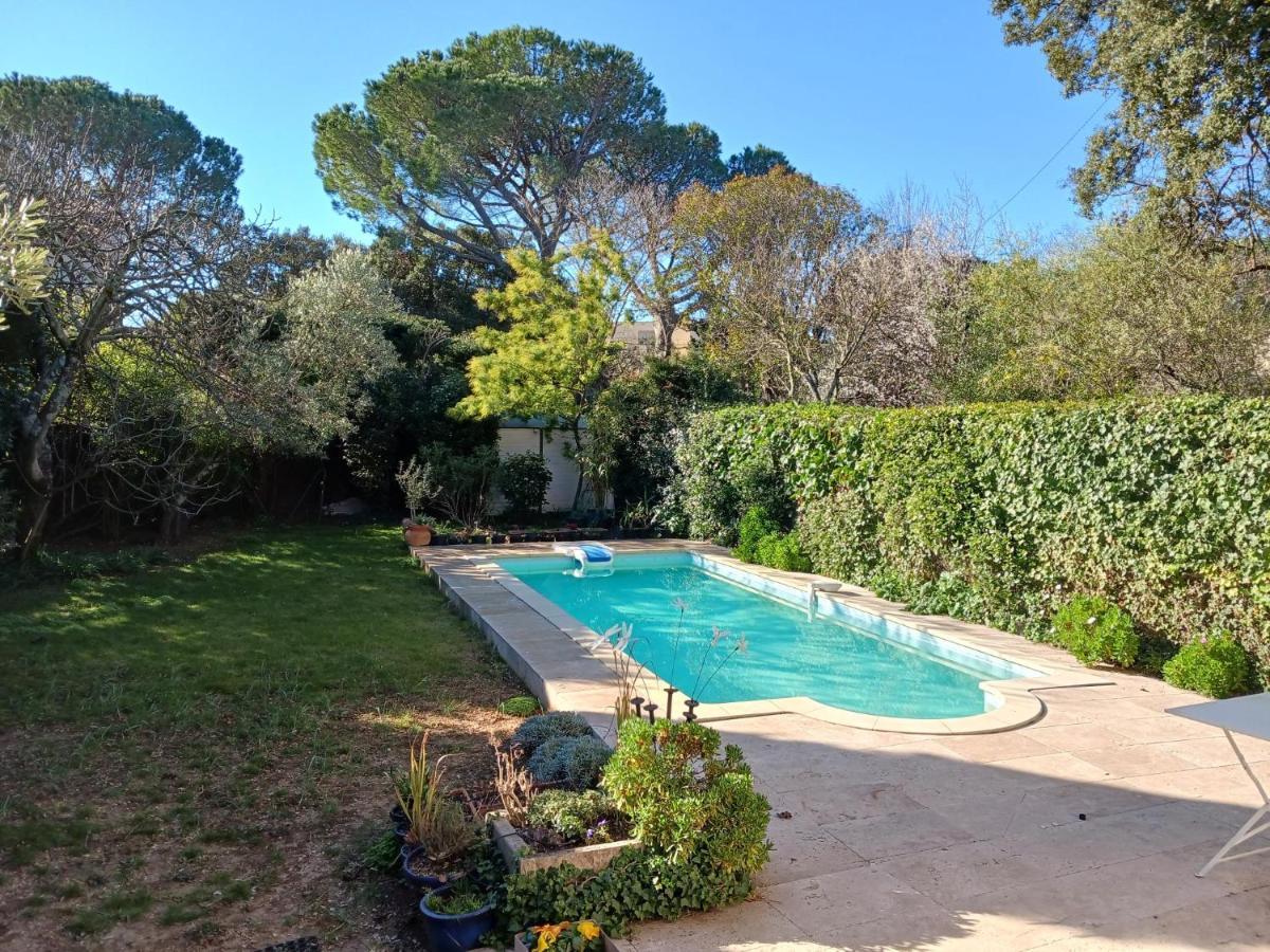 Studio Charmant Et Calme Villeneuve Les Avignon Entree Et Cour Independantes Climatisation Piscine Parking Kültér fotó